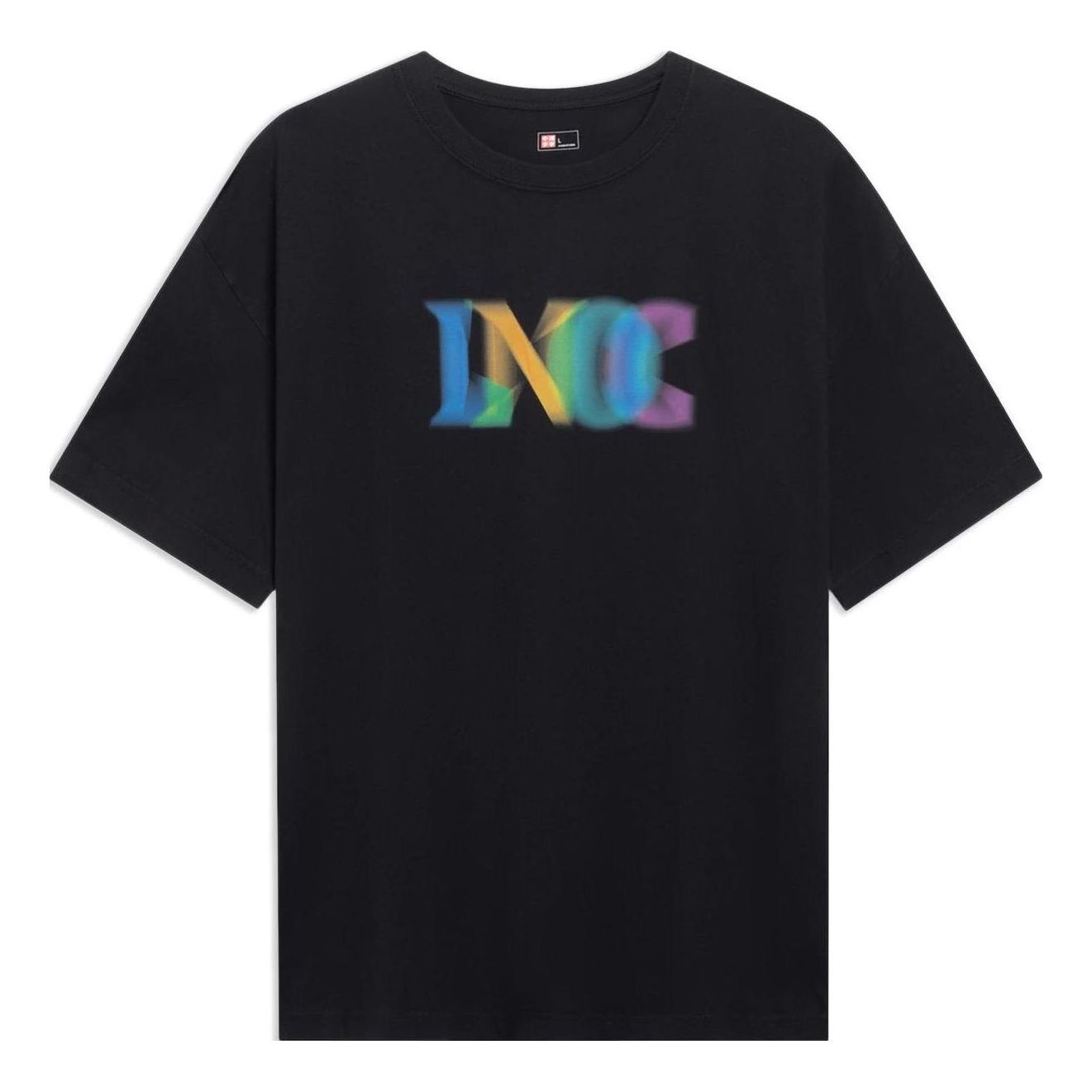 Li-Ning Graphic T-shirt 'Black' AHST123-2 sold by KicksCrew