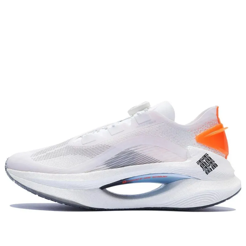 Li-Ning Essential 'White Orange' ARRS001-17 sold by KicksCrew