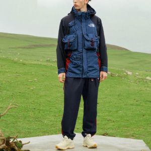 THE NORTH FACE Urban Exploration Utility Denim Jacket 'Blue' NF0A7W96-DF7 sold by KicksCrew