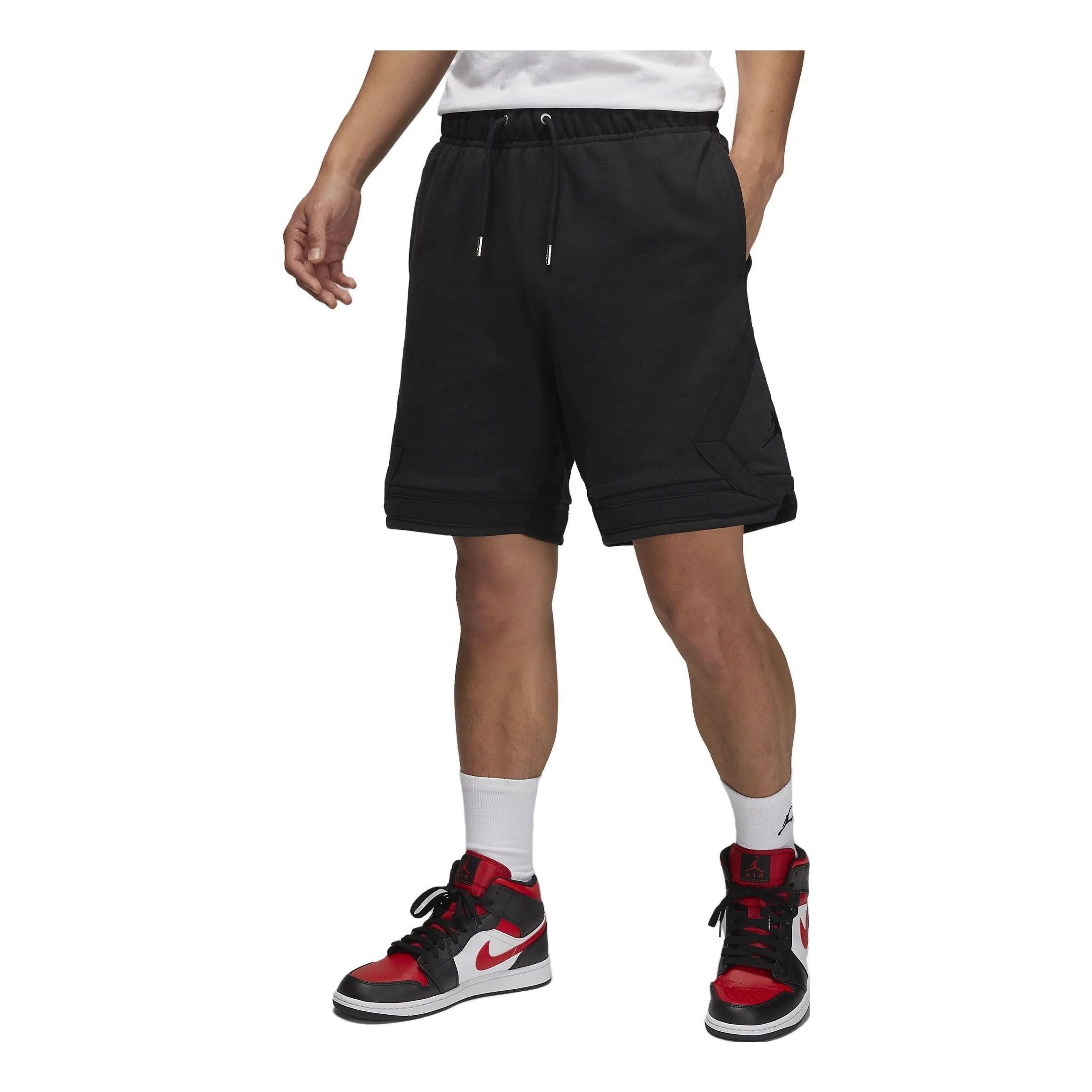 Air Jordan Essentials Statement Fleece Shorts 'Black' DQ7473-011 sold by KicksCrew