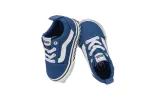 (TD) Vans Ward Slip-on Skate Shoes 'Blue White' VN0A3QU1BLU sold by KicksCrew