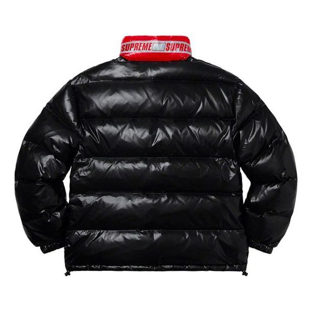 Supreme Shiny Reversible Puffy Jacket 'Black Red' SUP-SS20-164 sold by KicksCrew product image thumbnail 2