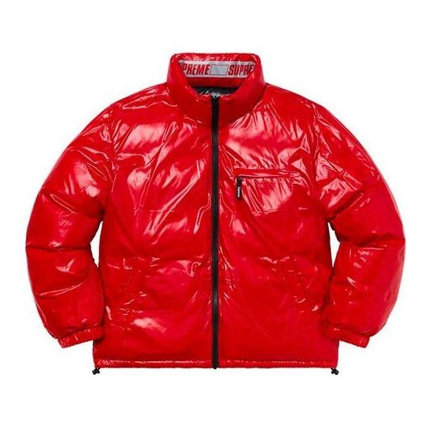 Supreme Shiny Reversible Puffy Jacket 'Black Red' SUP-SS20-164 sold by KicksCrew product image thumbnail 3
