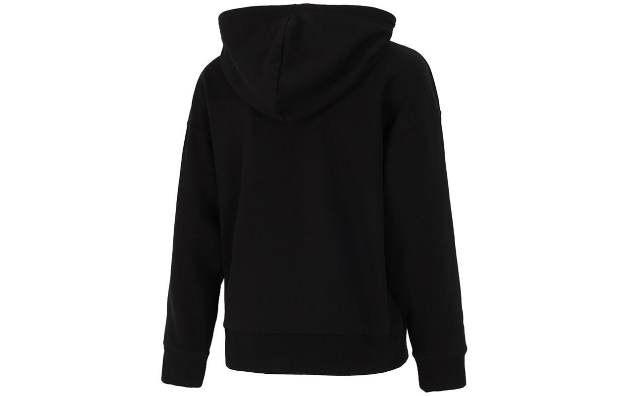 (WMNS) Puma Classics Logo Hoodie 'Black White' 531385-71 sold by KicksCrew product image thumbnail 2