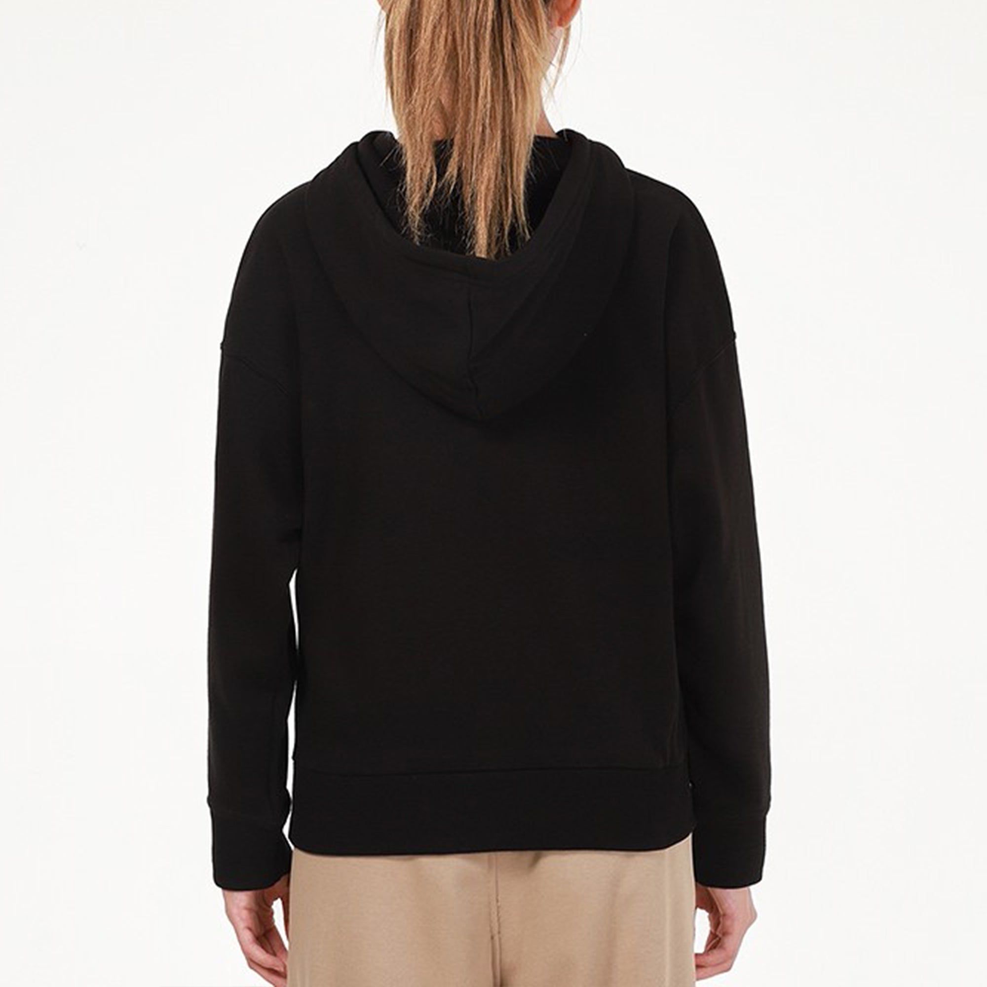 (WMNS) Puma Classics Logo Hoodie 'Black White' 531385-71 sold by KicksCrew product image thumbnail 4