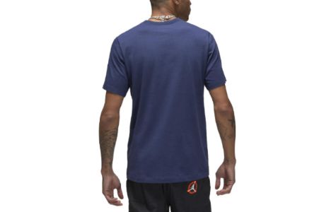 Air Jordan Graphic T-Shirt 'Midnight Navy' DX9599-410 sold by KicksCrew