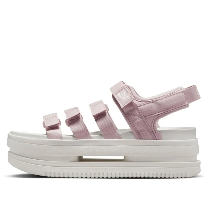 (WMNS) Nike Icon Classic Sandals 'Platinum Violet' DH0223-005 sold by KicksCrew