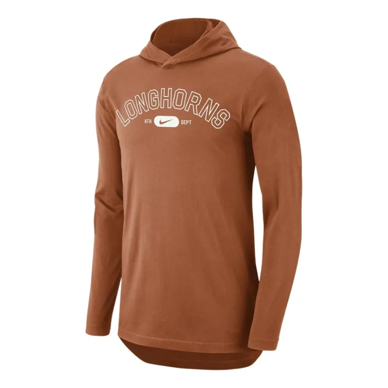 Nike Dri-FIT Texas College Hooded T-Shirt 'Desert Orange' FN7576-802 sold by KicksCrew
