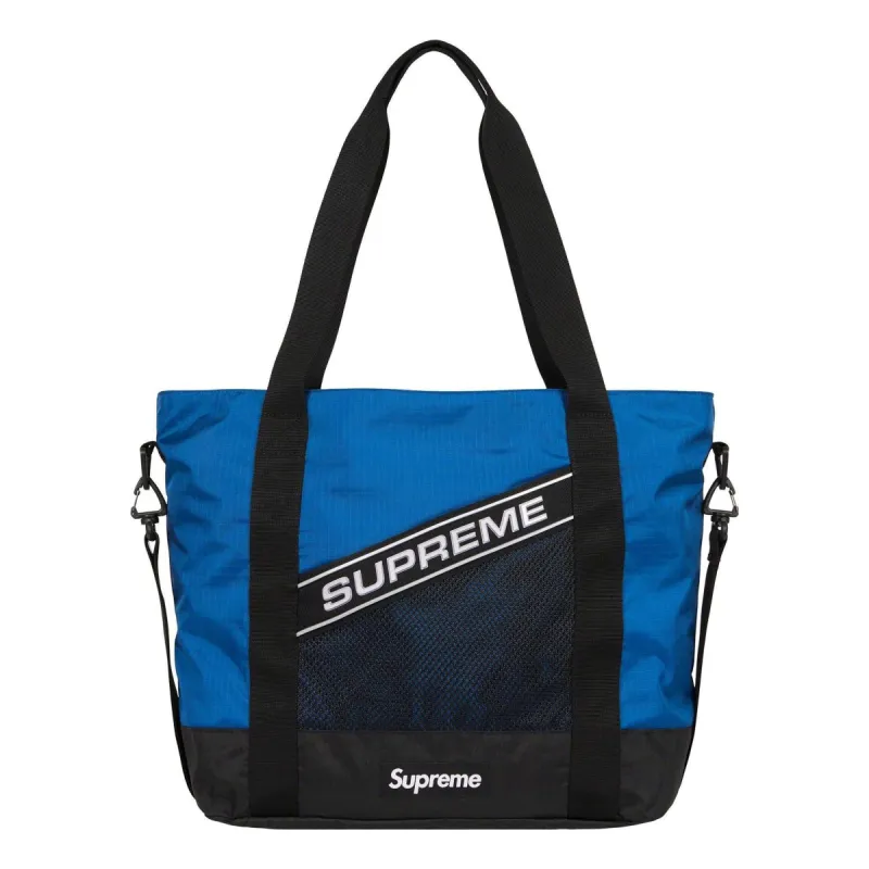Supreme FW23 Week1 Tote Bag 'Blue' SUP-FW23-0812 sold by KicksCrew