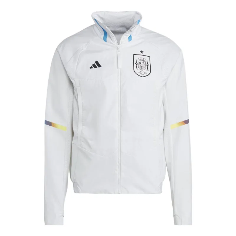 adidas Spain Game Day Anthem Jacket 'White' IC4392 sold by KicksCrew