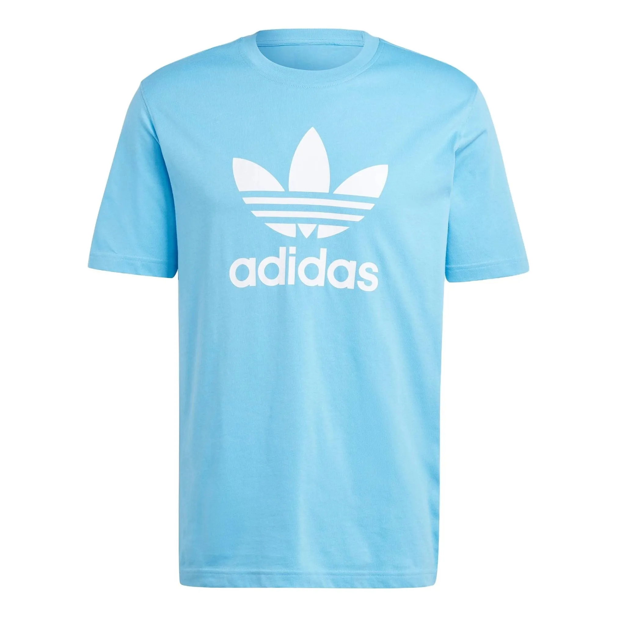 adidas Adicolor Trefoil T-shirt Asia Sizing 'Blue' IR7980 sold by KicksCrew