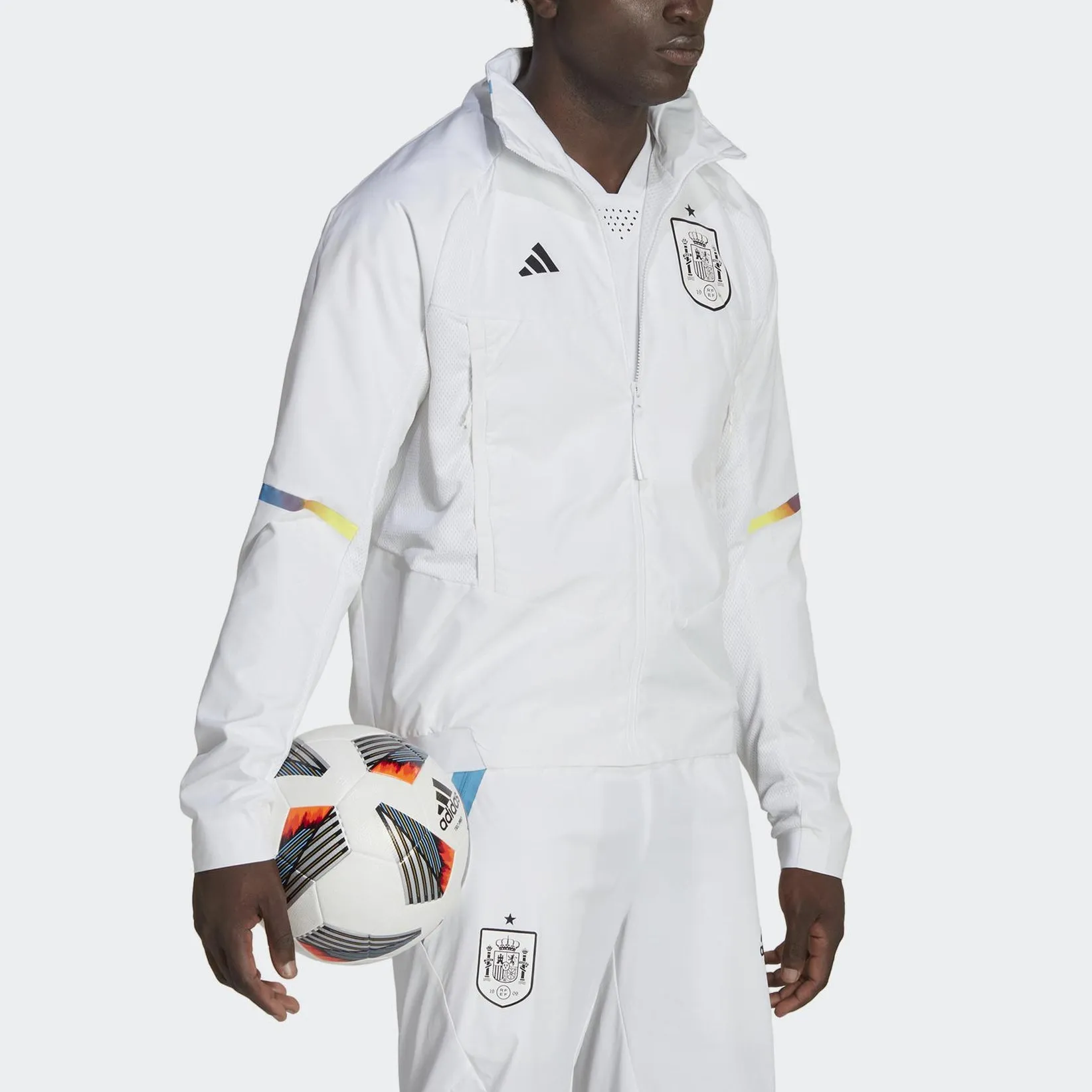 adidas Spain Game Day Anthem Jacket 'White' IC4392 sold by KicksCrew product image thumbnail 4