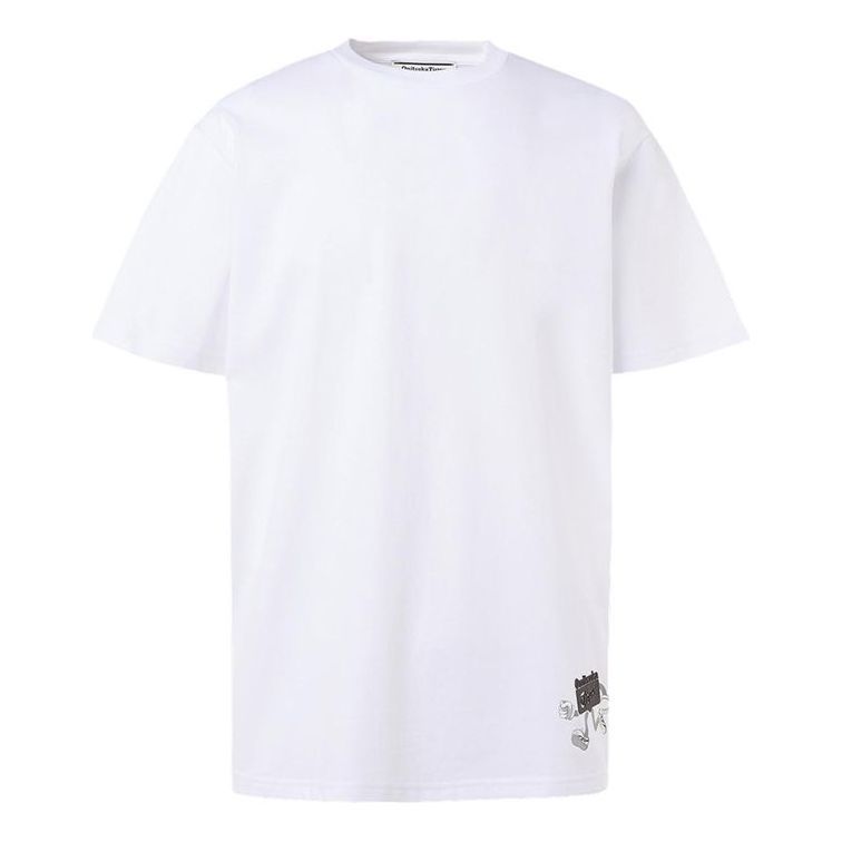 Onitsuka Tiger Logo Graphic Tee 'White' 2183A800-100 sold by KicksCrew