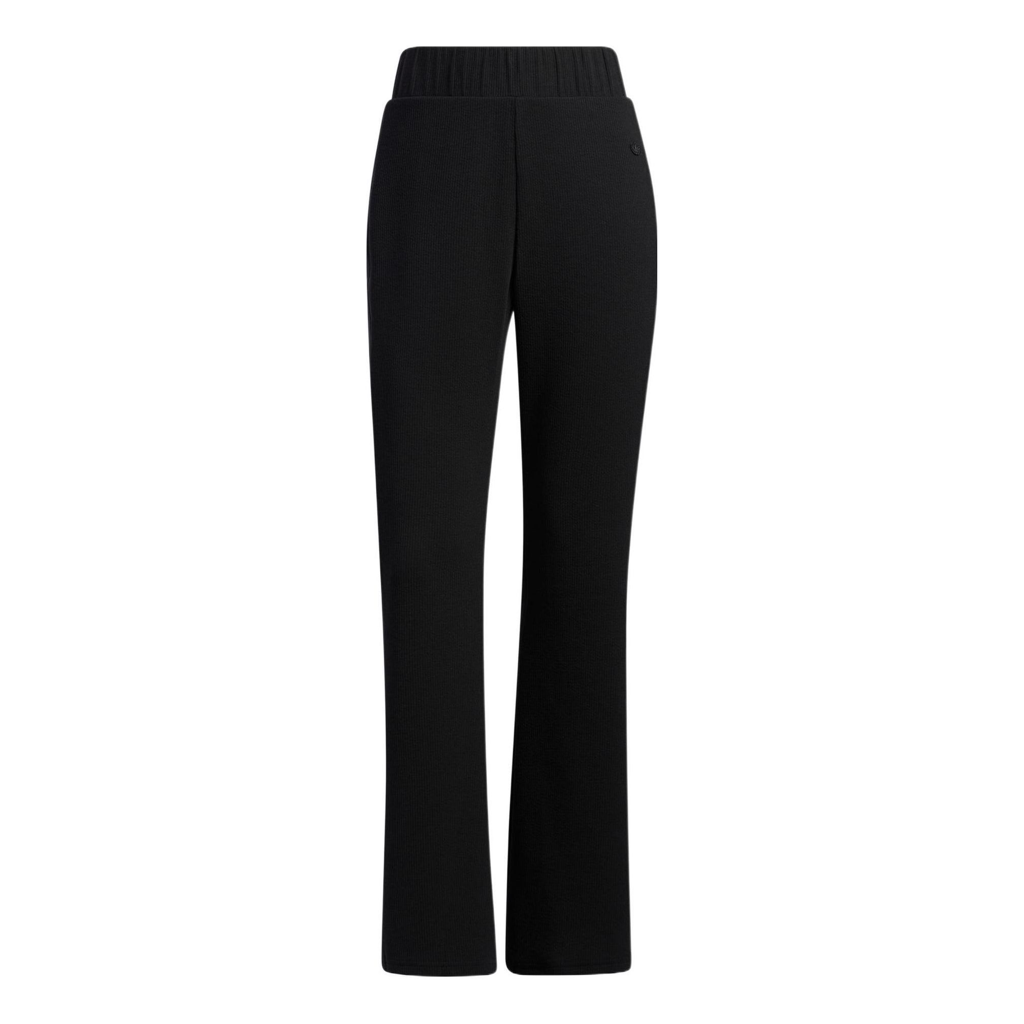 (WMNS) Adidas Originals Flare Trousers 'Black' HY1359 sold by KicksCrew