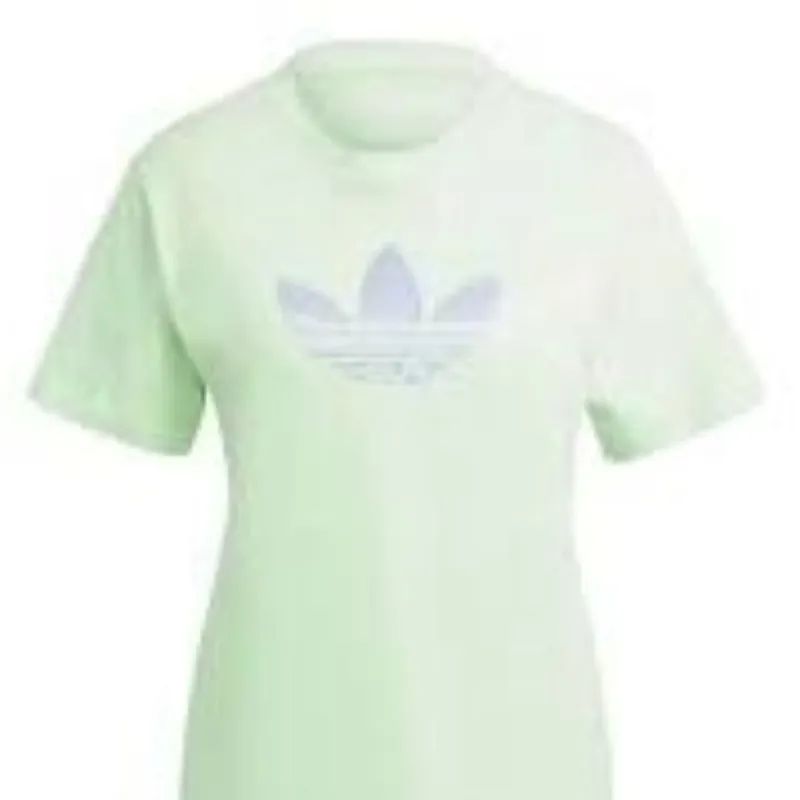 (WMNS) adidas Monogram Trefoil T-Shirt Asia Sizing 'Green' IU2374 sold by KicksCrew