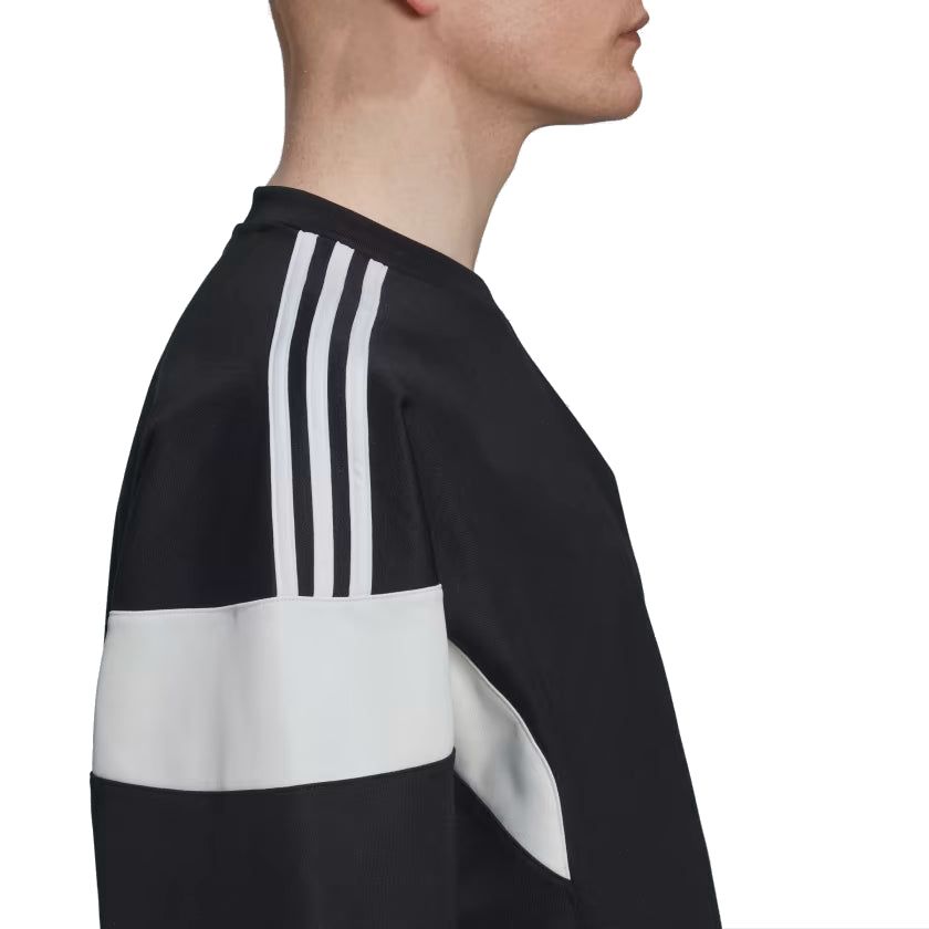 adidas originals Adicolor Classics Cut Line Crew Sweatshirt 'Black' HN6117 sold by KicksCrew product image thumbnail 3
