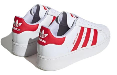 Adidas Originals Superstar XLG 'White Scarlet' IF8067 sold by KicksCrew