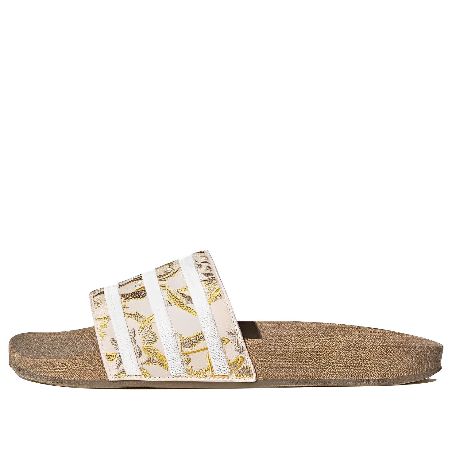 adidas originals Adilette 'Wonder Quartz Core White Gum' IF5502 sold by KicksCrew