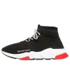(WMNS) Balenciaga Speed 1.0 Sneakers 'Black White Red' 559351W1HP01000 sold by KicksCrew
