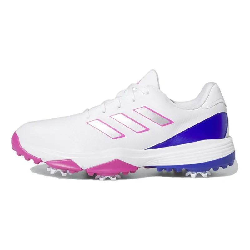 (GS) Adidas ZG23 Golf Shoes 'White Lucid Fuchsia' GZ2179 sold by KicksCrew