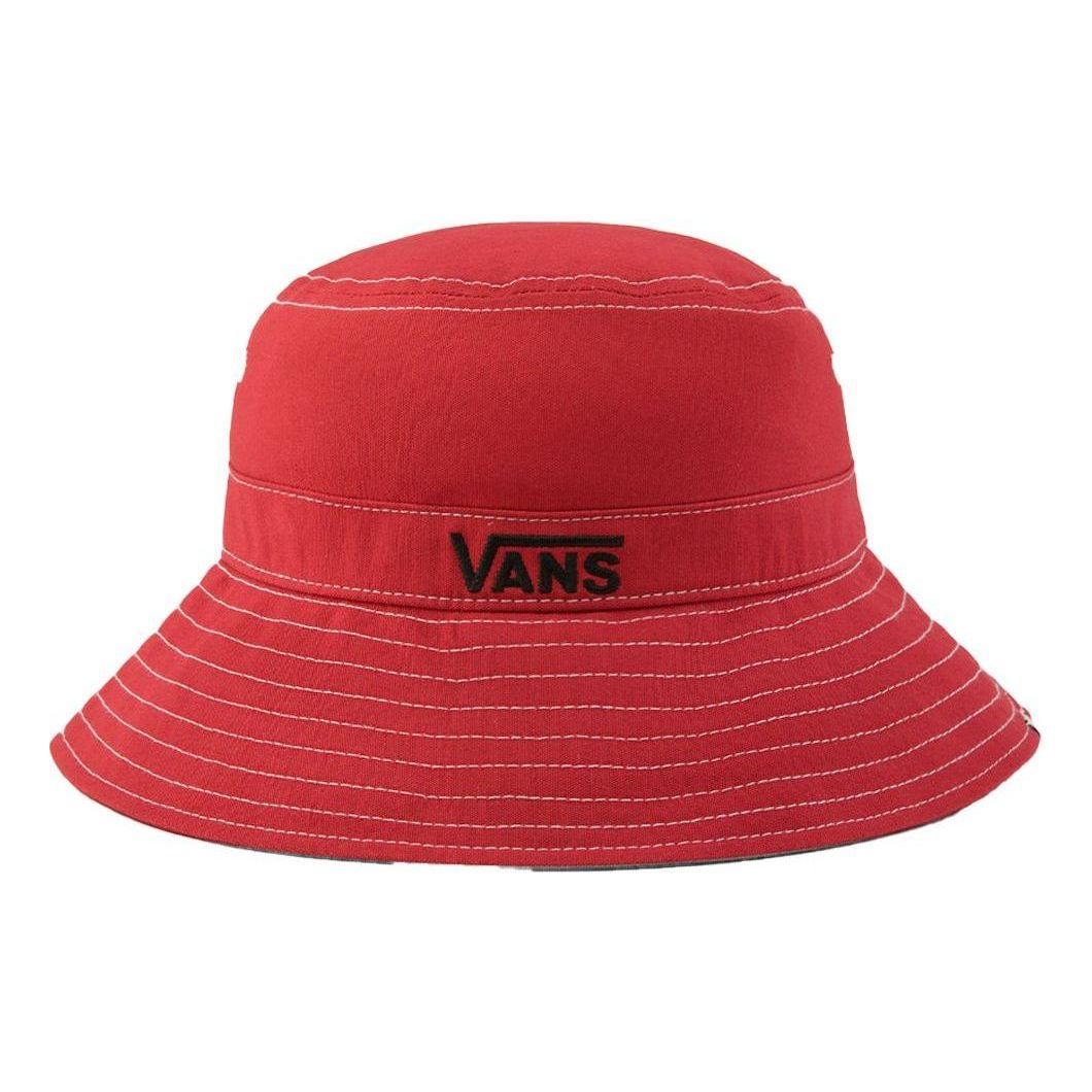 Vans Cincher Bucket Hat 'Red Black' VN0A5DPF90W sold by KicksCrew
