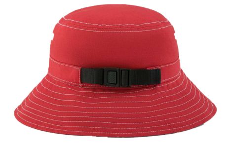 Vans Cincher Bucket Hat 'Red Black' VN0A5DPF90W sold by KicksCrew