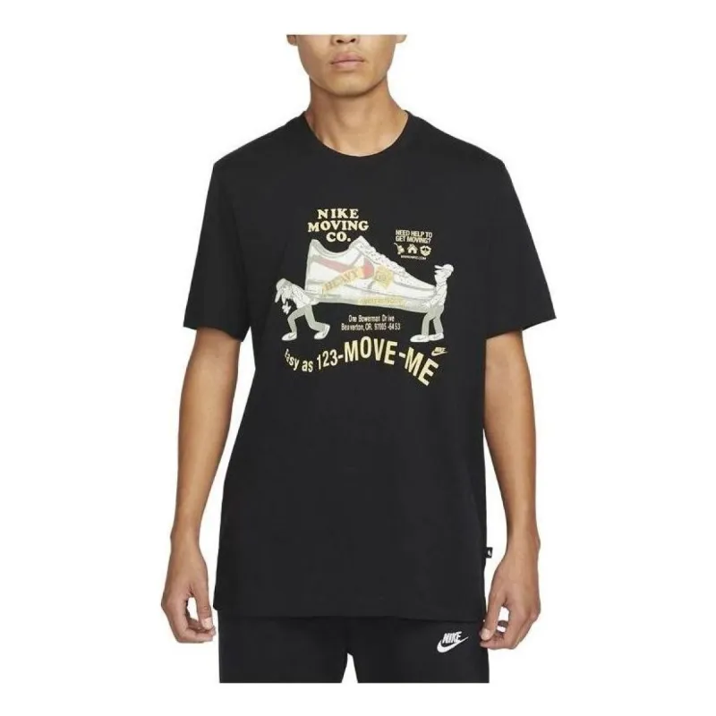 Nike Sportswear T-Shirt 'Black' DZ2848-010 sold by KicksCrew