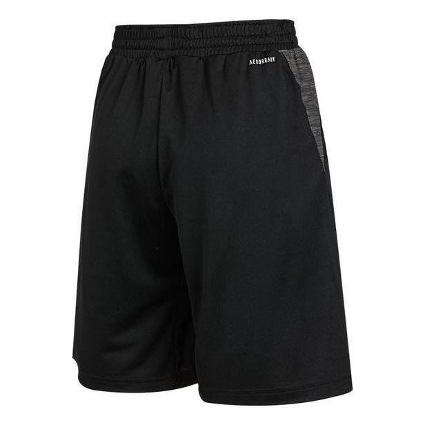 (GS) Adidas Aeroready Heather Shorts 'Black' GM8469 sold by KicksCrew
