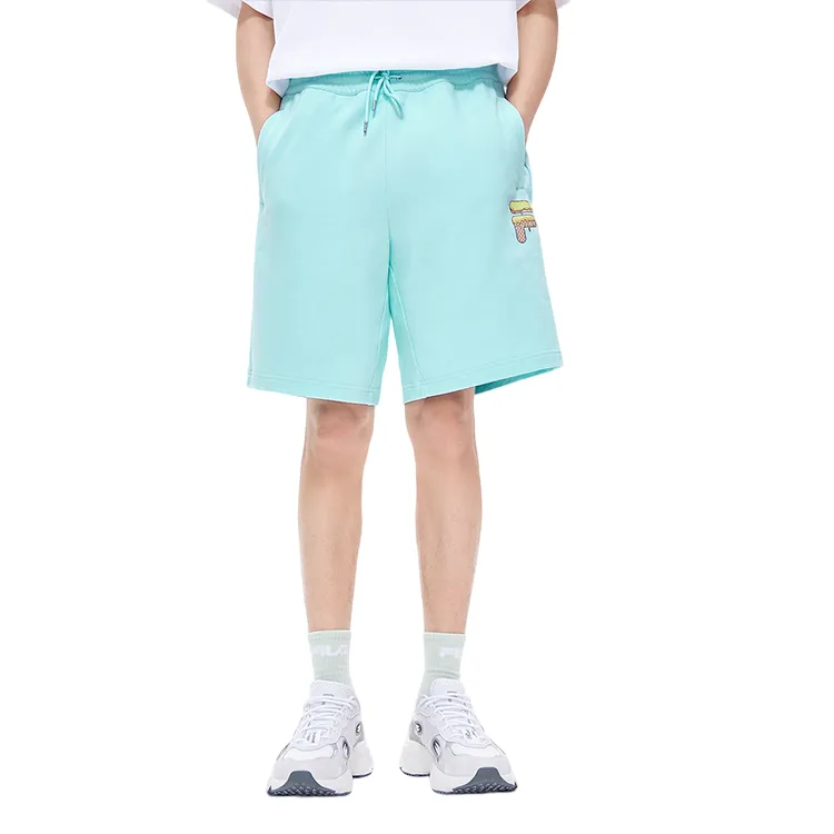 FILA FUSION Logo Print Shorts 'Sky Blue' T11U226601F-LB sold by KicksCrew product image thumbnail 3