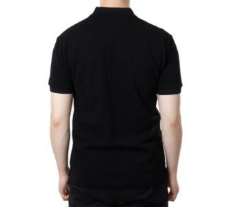 COMME des GARCONS PLAY Polo Black Emblem 'Black' AZ-T066-051-1 sold by KicksCrew