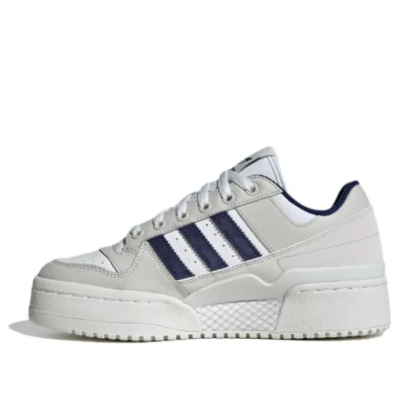 (WMNS) adidas Forum Bold 'Crystal White Dark Blue' IF3302 sold by KicksCrew