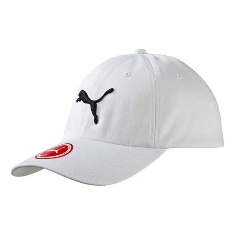 Puma Basic Baseball Cap 'White Black' 05291902 sold by KicksCrew