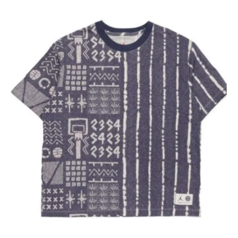 Air Jordan Quai 54 Graphic T-Shirt 'Neutral Indigo' DV6291-511 sold by KicksCrew