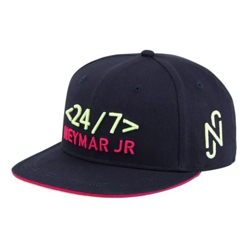 Puma Neymar Jr Flat Brim Cap 'Black Red Yellow' 02428901 sold by KicksCrew