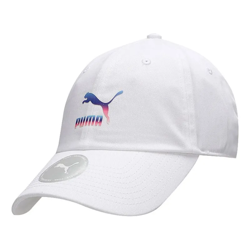 Puma Logo Baseball Cap 'White' 023926-02 sold by KicksCrew