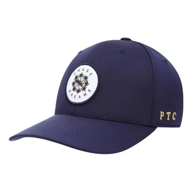 Puma x PTC Chase Dreams Snapback Cap 'Navy White' 02390401 sold by KicksCrew