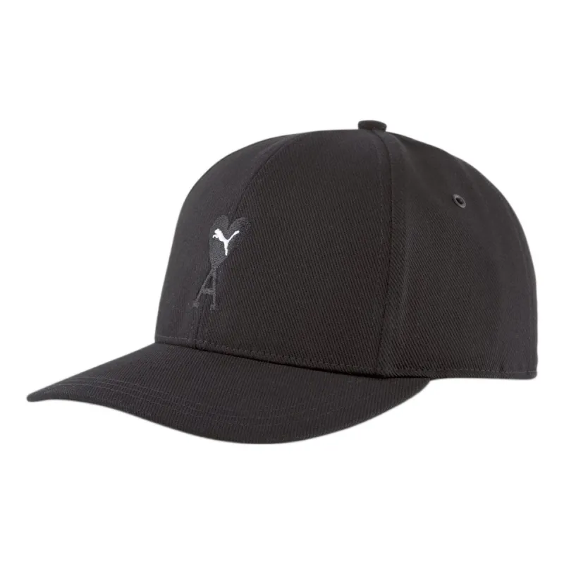 Puma x AMI Low Curve Cap 'Black' 023842-01 sold by KicksCrew