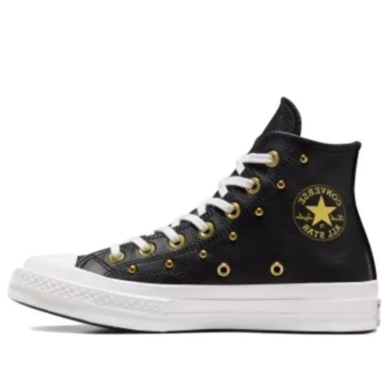 Converse Chuck 70 Hi 'Black White Gold Metallic' A06809C sold by KicksCrew