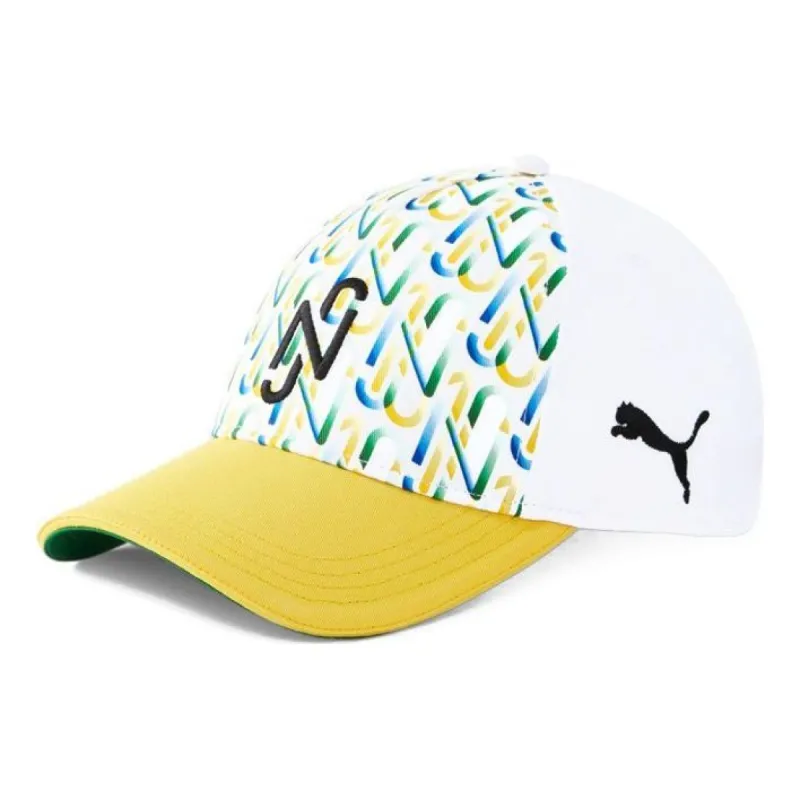 Puma Neymar Jr Baseball Cap 'White Yellow Green' 023754-02 sold by KicksCrew