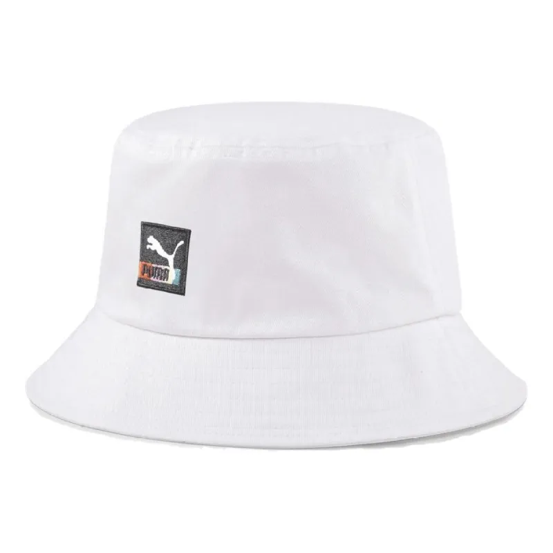 Puma Prime Bucket Hat 'White Black' 023757-03 sold by KicksCrew