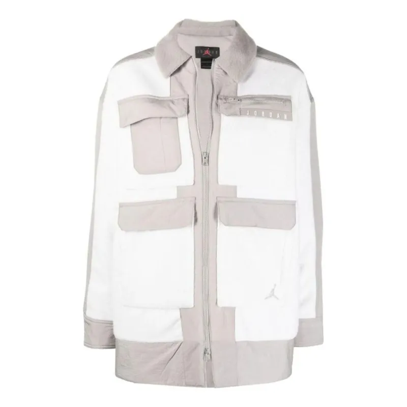 (WMNS) Air Jordan Cozy Full Zip Sports Jacket 'White' DJ2722-121 sold by KicksCrew