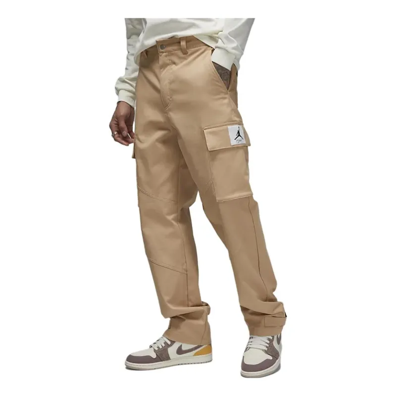 Air Jordan Essentials Utility Trousers 'Beige Brown' DQ7342-277 sold by KicksCrew