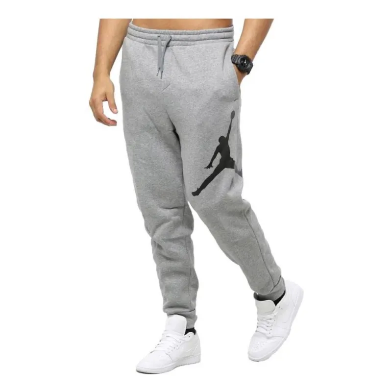 Air Jordan Classic Jumpman Fleece Sweatpants 'Grey' DA6803-091 sold by KicksCrew