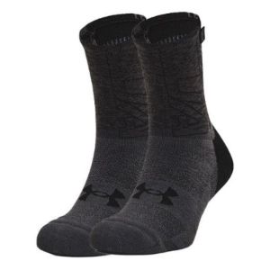 Under Armour ArmourDry Run Crew Socks 'Black Jet Grey' 1361156-001 sold by KicksCrew