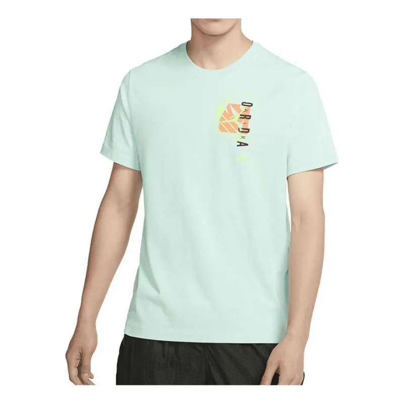 Air Jordan Air Futura Short Sleeve T-Shirt 'Green' CZ8391-307 sold by KicksCrew