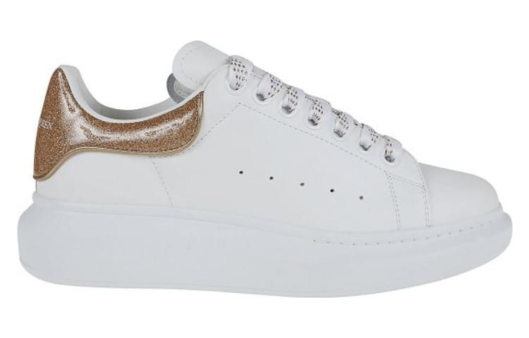 (WMNS) Alexander McQueen Oversize Sole Shoes 'White Gold' 718239WICGJ9053 sold by KicksCrew product image thumbnail 2