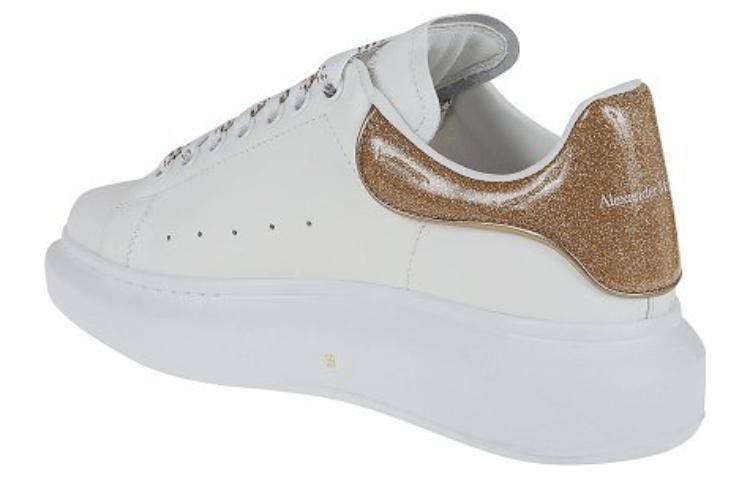 (WMNS) Alexander McQueen Oversize Sole Shoes 'White Gold' 718239WICGJ9053 sold by KicksCrew product image thumbnail 4