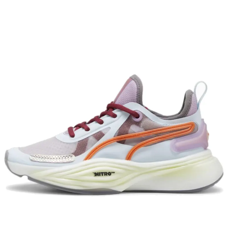 (WMNS) PUMA PWR XX Nitro Squared x lemlem 'Icy Blue Cayenne Pepper' 379570-01 sold by KicksCrew