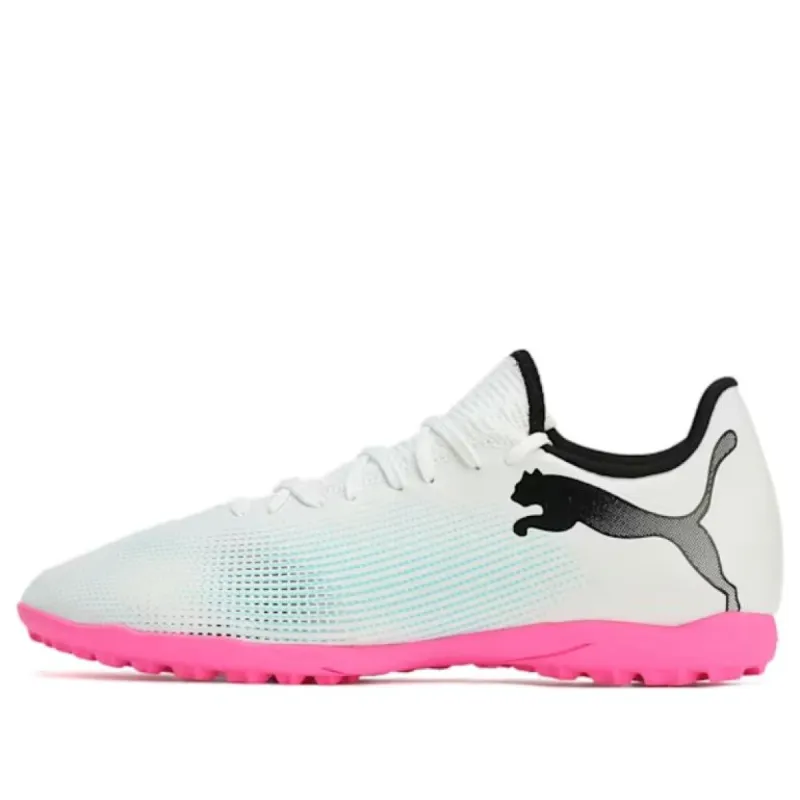 PUMA Future 7 Play TT 'White Black Poison Pink' 107726-01 sold by KicksCrew