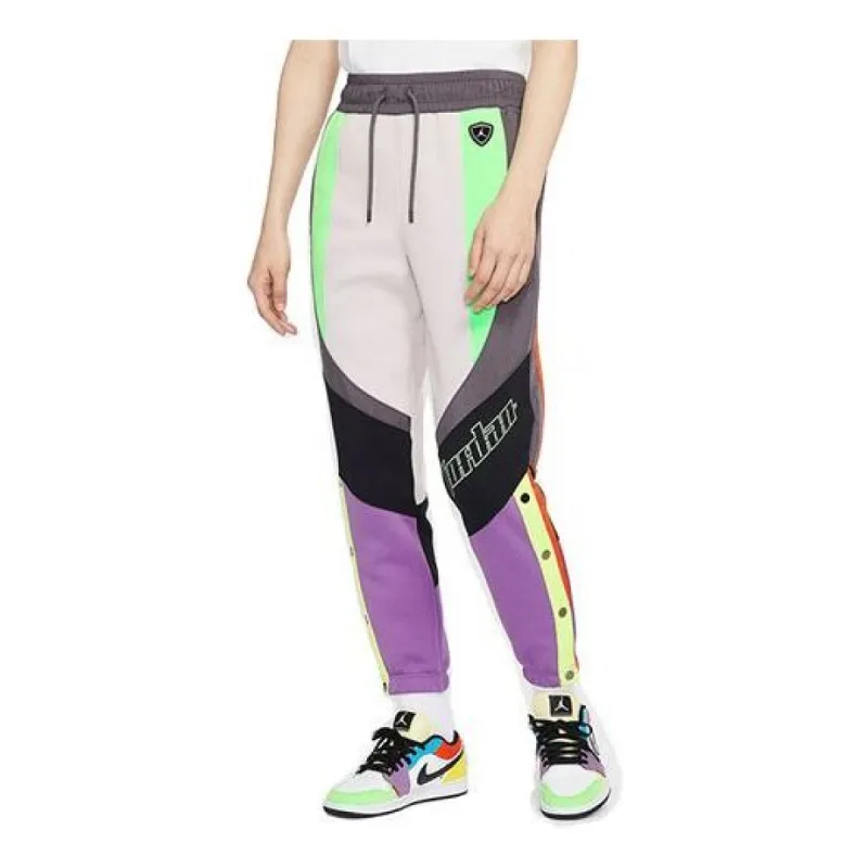 (WMNS) Air Jordan Moto Pants 'Multi-Color' CV7658-055 sold by KicksCrew